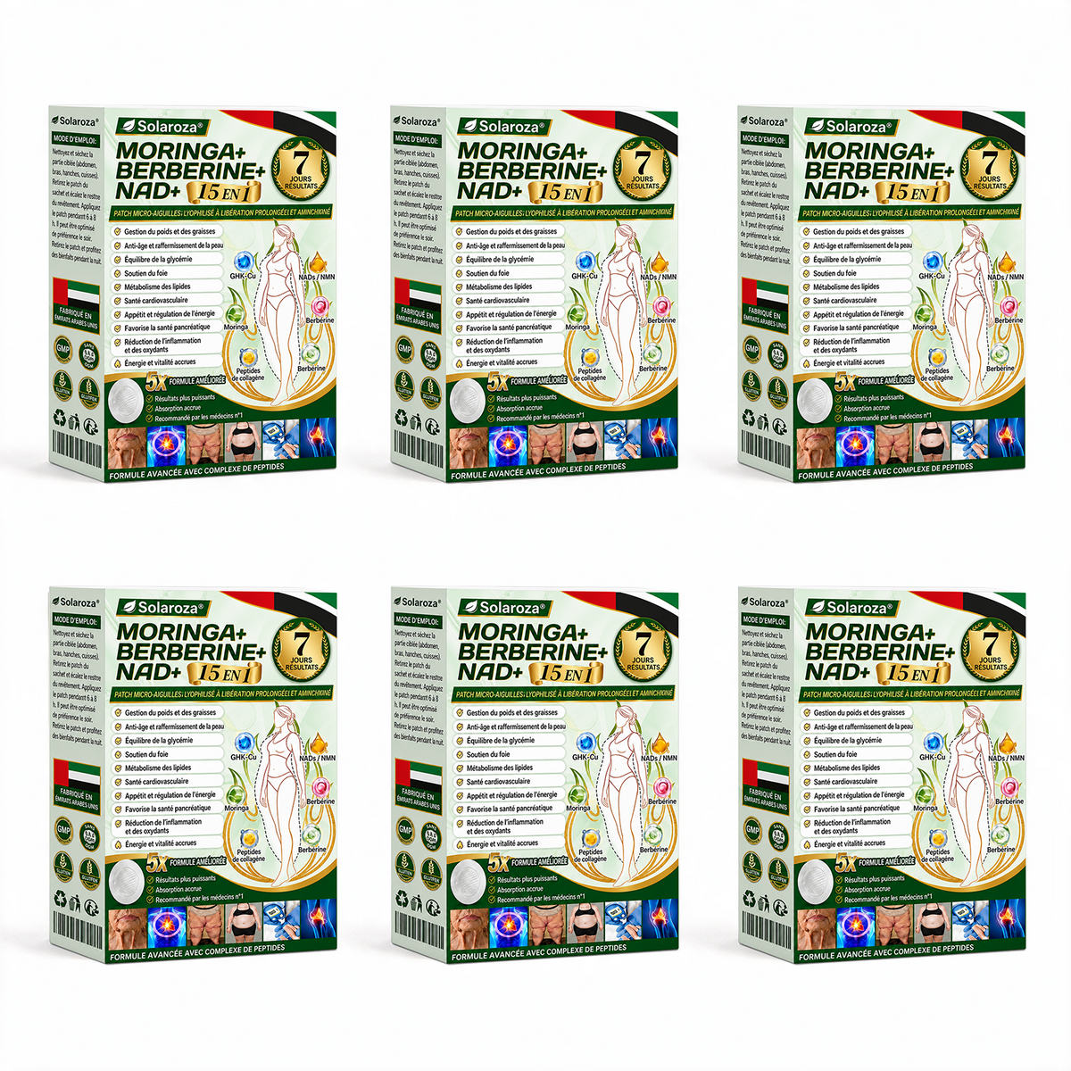 🎁Official Store | 🍋 Solaroza® Moringa & Berberine 10-IN-1 Advanced Nano Microneedle 1 Patch (Once Daily, visible changes in 7 days) ✅ Obesity, Diabetes, Sleep Apnea, And Joint Issues