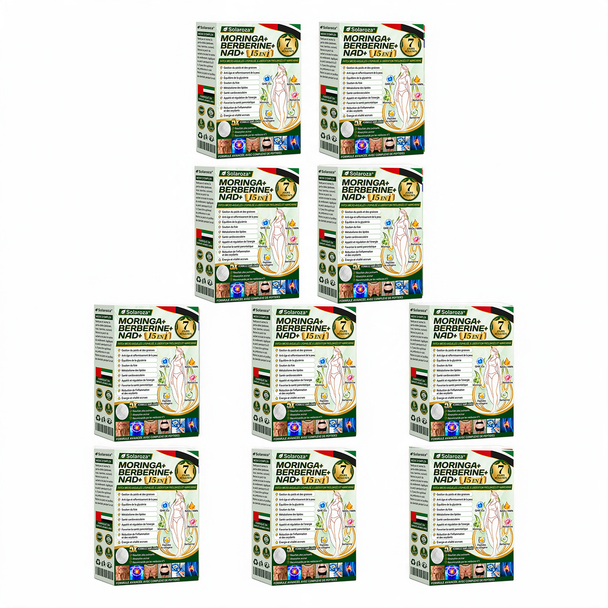 🎁Official Store | 🍋 Solaroza® Moringa & Berberine 10-IN-1 Advanced Nano Microneedle 1 Patch (Once Daily, visible changes in 7 days) ✅ Obesity, Diabetes, Sleep Apnea, And Joint Issues