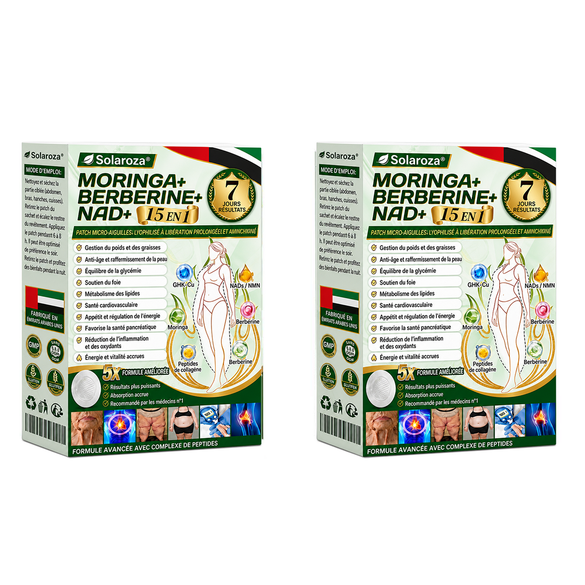 🎁Official Store | 🍋 Solaroza® Moringa & Berberine 10-IN-1 Advanced Nano Microneedle 1 Patch (Once Daily, visible changes in 7 days) ✅ Obesity, Diabetes, Sleep Apnea, And Joint Issues