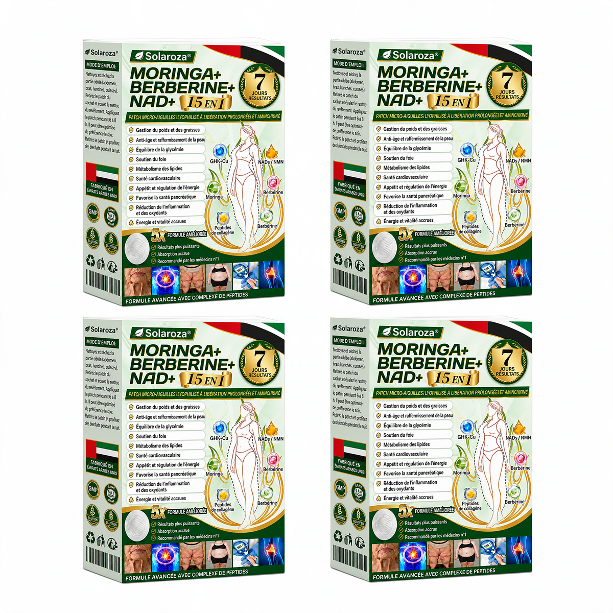 🎁Official Store | 🍋 Solaroza® Moringa & Berberine 10-IN-1 Advanced Nano Microneedle 1 Patch (Once Daily, visible changes in 7 days) ✅ Obesity, Diabetes, Sleep Apnea, And Joint Issues